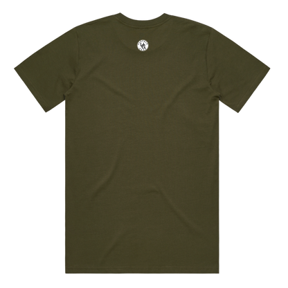 Army Green Vailima Eva Mai Le Musika Tee