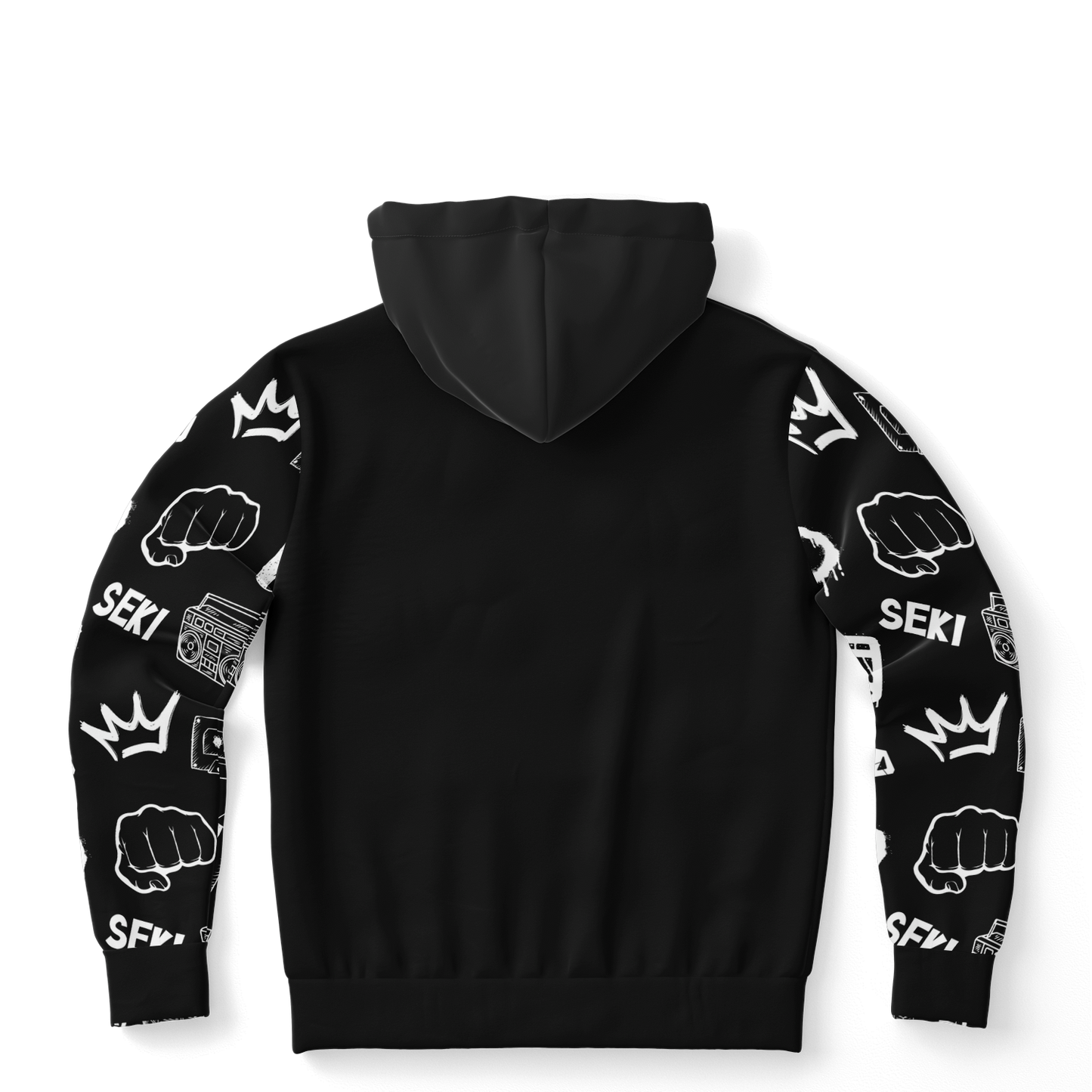 Eva Mai Le Musika Unisex Hoodie (AOP) Regular Size