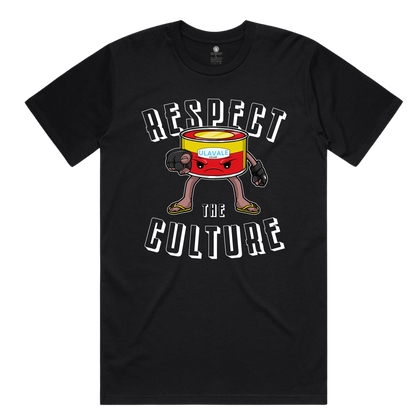 Black Pisupo Respect The Culture Tee