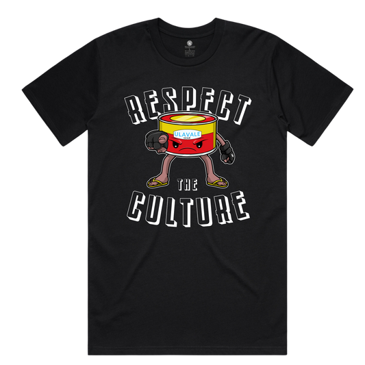 Black Pisupo Respect The Culture Tee