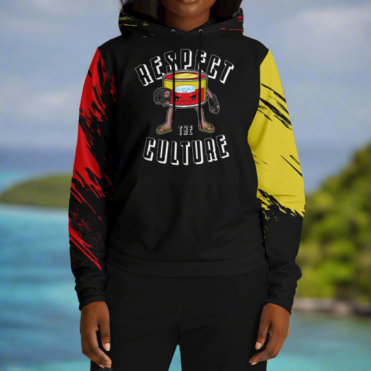 Respect The Culture AOP Unisex Hoodie (Regular Size)