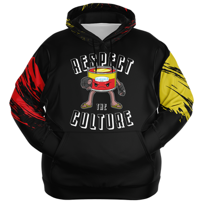 Plus Size Respect The Culture Unisex Hoodie (AOP)